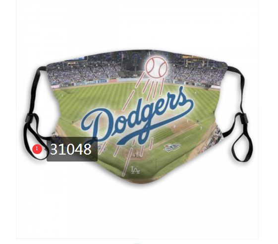 2020 Los Angeles Dodgers Dust mask with filter 34